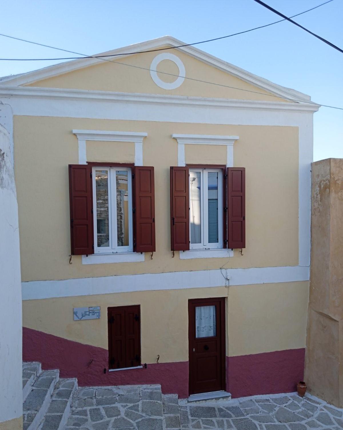 Marthas Traditional House Symi Bagian luar foto